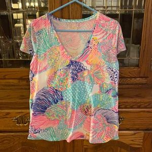 Lilly Pulitzer Michelle top. Size large.
